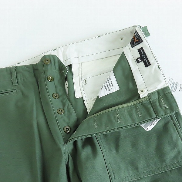 実際に弊社で買取させて頂いた【未使用】Engineered Garments×BEAMS/エンジニアードガーメンツ×ビームス コットンパンツ/34の画像 2枚目