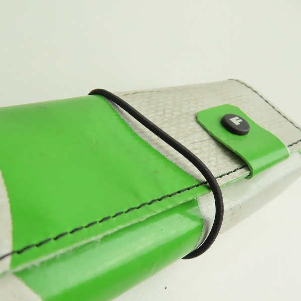 実際に弊社で買取させて頂いたFREITAG/フライターグ F240 ART ペンケース グリーン/ホワイトの画像 6枚目