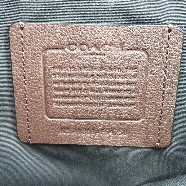 実際に弊社で買取させて頂いたCOACH/コーチ レザー 2WAY トートバッグ/ショルダーバッグ A1861-F54758の画像 5枚目