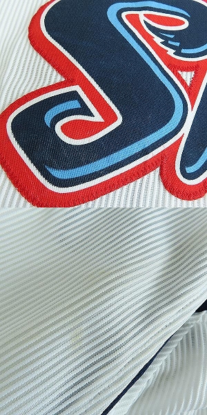 実際に弊社で買取させて頂いたデサント×ビームス 東京ヤクルトスワローズ 2006 ホーム レプリカユニフォーム ＃25 館山 DYS-0601A/Fの画像 9枚目