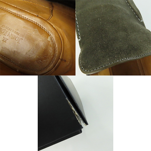 実際に弊社で買取させて頂いたJOHN LOBB/ジョン ロブ COVE コーヴ スエードローファー 7810/7.5Eの画像 6枚目