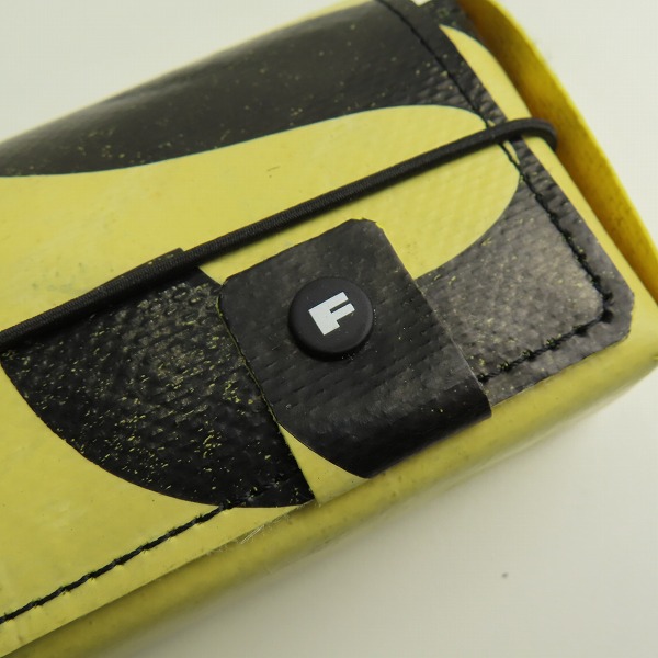 実際に弊社で買取させて頂いたFREITAG/フライターグ F532 TED/テッド メガネケース アイボリー/ブラックの画像 4枚目