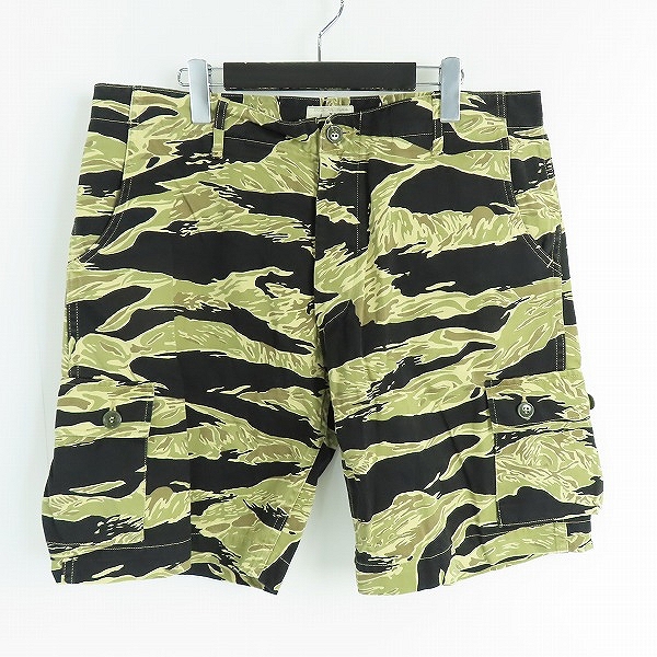 実際に弊社で買取させて頂いた(1)BUZZ RICKSON'S/バズリクソンズ GOLD TIGER PATTERNS SHORTS/ゴールド タイガー ショートパンツ BR51904/XL