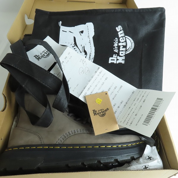 実際に弊社で買取させて頂いたDr.Martens/ドクターマーチン CREWSON/8ホール ブーツ 31225029/UK6の画像 8枚目