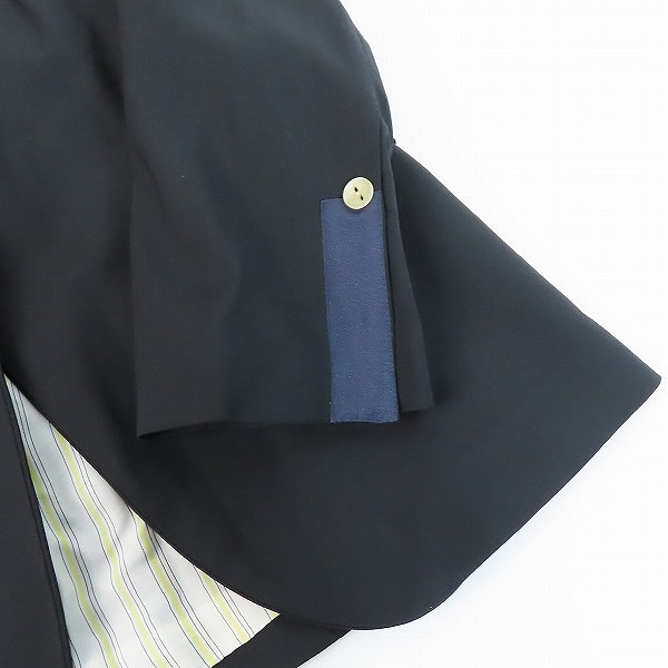 実際に弊社で買取させて頂いたPaul Smith/ポールスミス MEN ONLY 13SS 裏地レース ウールテーラードジャケット /46Lの画像 7枚目