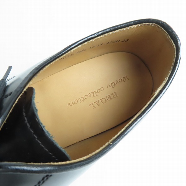 実際に弊社で買取させて頂いたREGAL/リーガル Worth Collection レザーシューズ J230/25の画像 4枚目