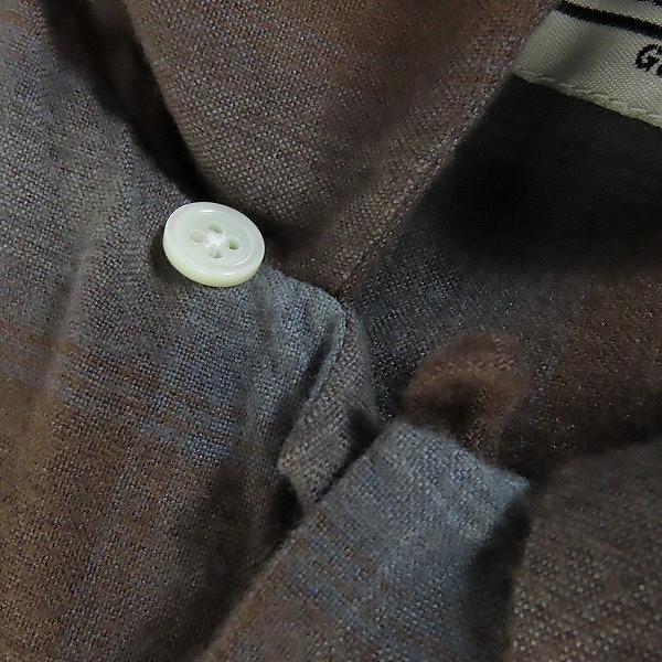 実際に弊社で買取させて頂いたWACKO MARIA/ワコマリア 23SS/OMBRE CHECK OPEN COLLAR SHIRT SS/レーヨン半袖シャツ/Lの画像 4枚目