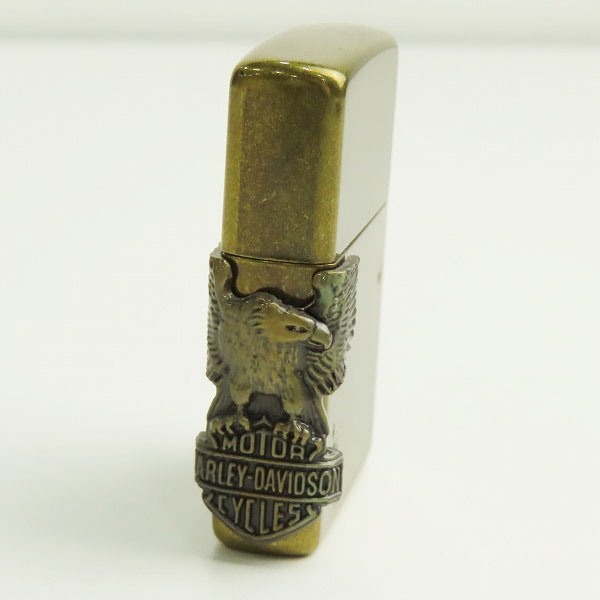 実際に弊社で買取させて頂いたZIPPO/ジッポー HARLEY DAVIDSON/ハーレーダビッドソン サイドメタル 1994年製 の画像 3枚目