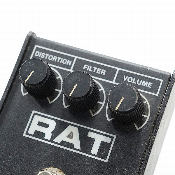 実際に弊社で買取させて頂いたPROCO/プロコ RAT2 ラット LM308N MADE IN USA ディストーション 歪み系 エフェクター 動作確認済みの画像 5枚目