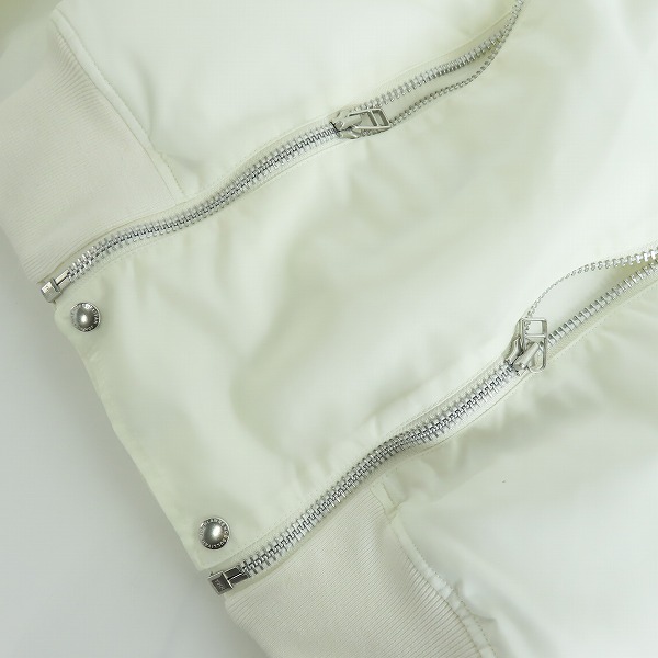 実際に弊社で買取させて頂いたJOHN LAWRENCE SULLIVAN/ジョンローレンスサリバン Nylon twill bomber/ナイロンツイルボンバージャケット 1B009-0323-29/48の画像 4枚目