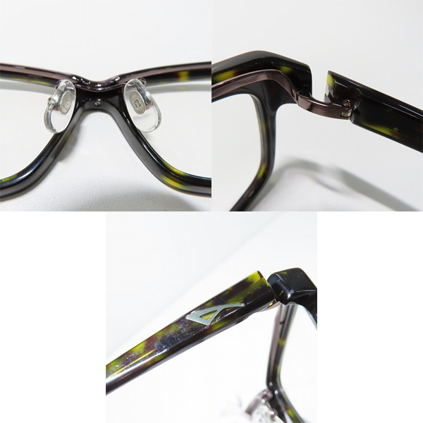 実際に弊社で買取させて頂いたSAMURAI SHO/サムライ翔 眼鏡/メガネフレーム SS-J9 #1の画像 7枚目