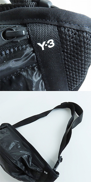 実際に弊社で買取させて頂いたY-3/ワイスリー アディダス×ヨウジヤマモト WAISTPACK ウエストパック/ボディバッグ FQ6962の画像 4枚目