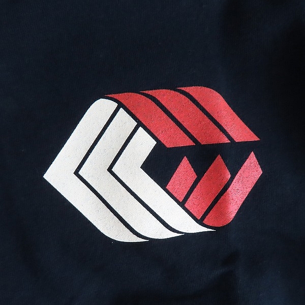 実際に弊社で買取させて頂いた【未使用】CALEE/キャリー Stretch trade mark logo t-shirt/ロゴ プリント Tシャツ CL-22SS070/Lの画像 4枚目