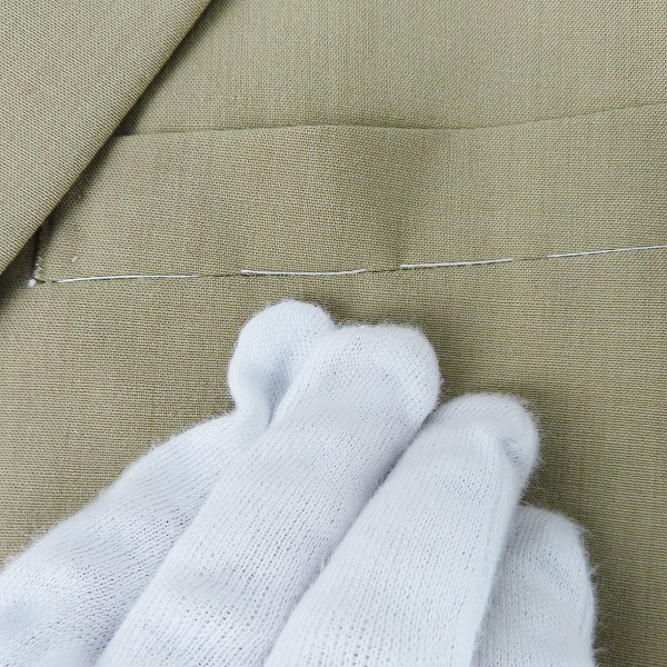 実際に弊社で買取させて頂いた【未使用】UNITED ARROWS/ユナイテッドアローズ ライトシアサッカー 2ボタン ジャケット/パンツ セットアップ/50の画像 7枚目