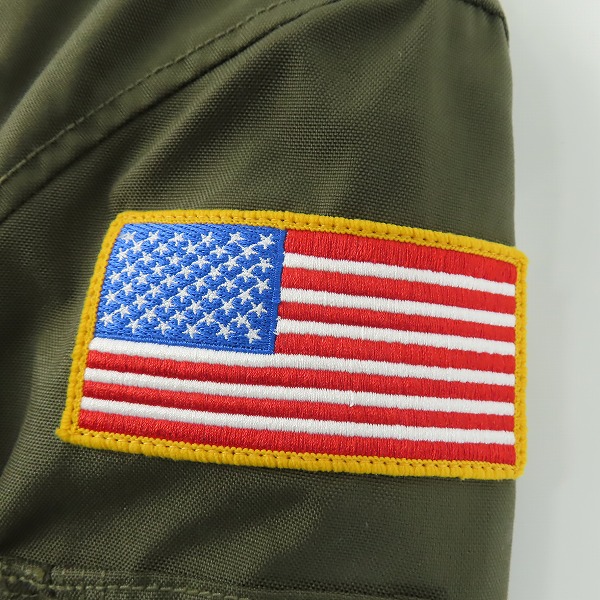 実際に弊社で買取させて頂いたSchott/ショット MA-1 フライトジャケット 3162017/Sの画像 5枚目