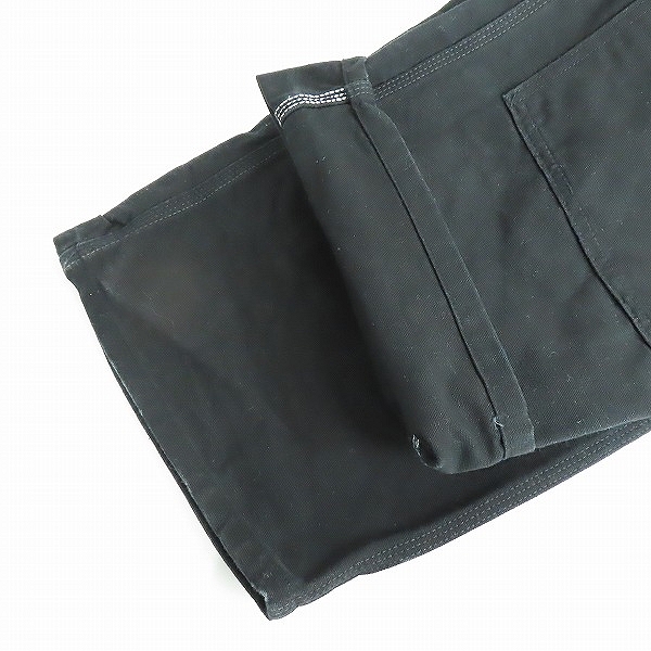 実際に弊社で買取させて頂いたCarhartt/カーハート オーバーオール ブラック 46×32の画像 7枚目