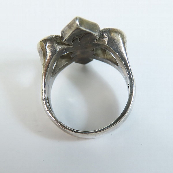 実際に弊社で買取させて頂いたCRAZY PIG/クレイジーピッグ ヘビー フレアーデリス フラットトップ リング/指輪 18号の画像 5枚目