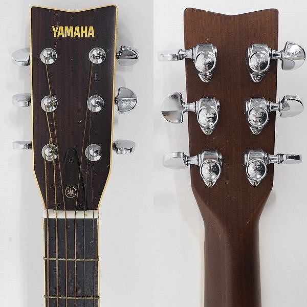 実際に弊社で買取させて頂いた★【難有り】YAMAHA/ヤマハ FG-251B アコースティックギター/アコギ オレンジラベル 日本製 ハードケース付の画像 2枚目