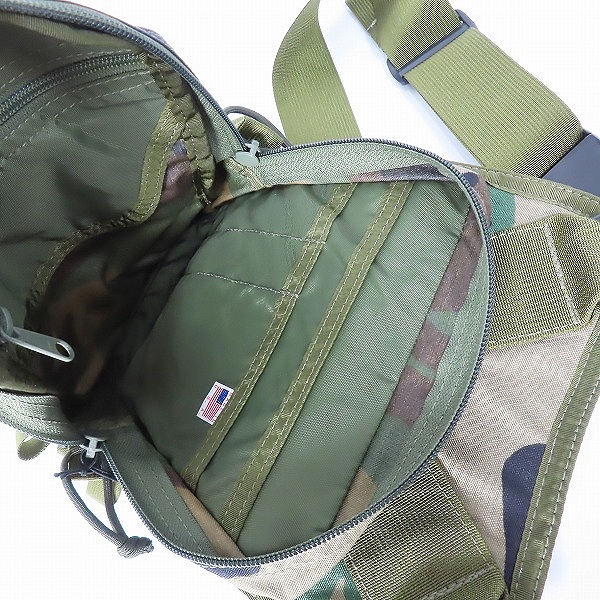 実際に弊社で買取させて頂いたBRIEFING/ブリーフィング フライトライトドロップポーチ BRF113219の画像 3枚目