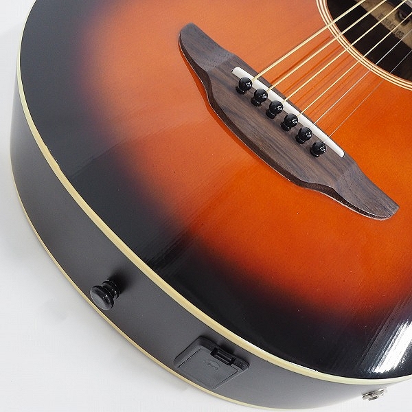 実際に弊社で買取させて頂いた★【難有り】YAMAHA/ヤマハ APXT2 ミニ エレアコ/ミニアコースティックギター トラベラー ソフトケース付の画像 6枚目