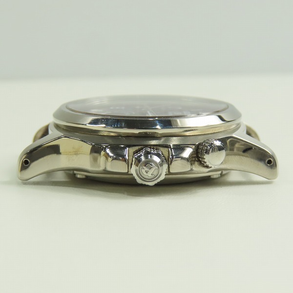 実際に弊社で買取させて頂いたSEIKO/セイコー BRIGHTZ/ブライツ レトログラード  琺瑯文字盤 自動巻き チタンケース シースルーバック  SAGN007の画像 3枚目