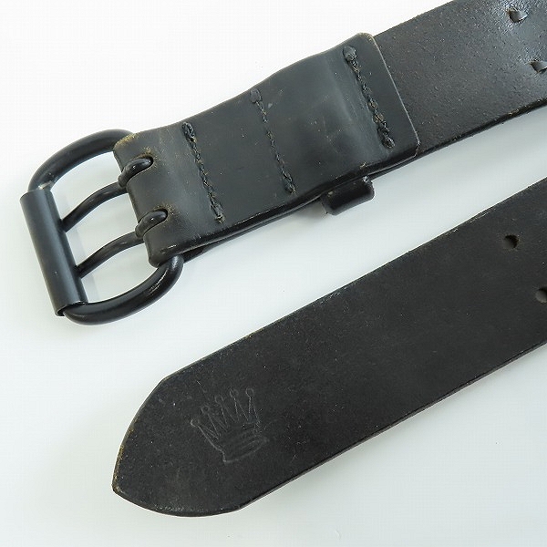 実際に弊社で買取させて頂いたNEIGHBORHOOD/ネイバーフッド 2連スタッズ レザーベルトの画像 2枚目