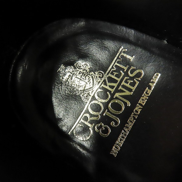 実際に弊社で買取させて頂いたCROCKETT＆JONES/クロケット＆ジョーンズ プレーントゥ ドレスシューズ CHEAM 5599 /8Eの画像 7枚目