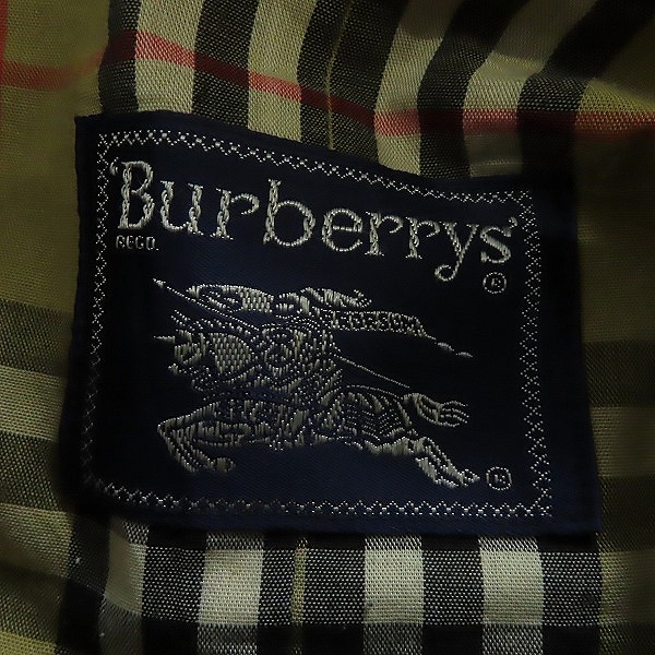 実際に弊社で買取させて頂いた【難有り】Burberrys/バーバリーズ ステンカラーコート/14の画像 2枚目