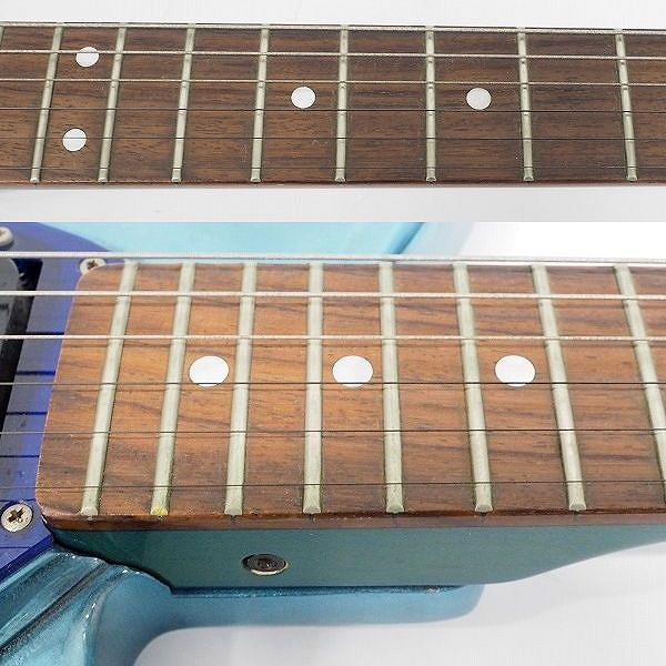 実際に弊社で買取させて頂いた★【難有り】Tokai/トーカイ Talbo/タルボ BLAZING FIRE/ブレイジング ファイヤー HH エレキギターソフトケース付 の画像 3枚目