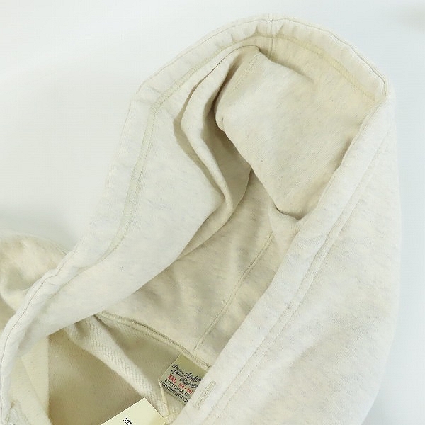 実際に弊社で買取させて頂いた【未使用】BUZZ RICKSON'S/バズリクソンズ フルジップ スウェット パーカー BR65623/XXLの画像 5枚目