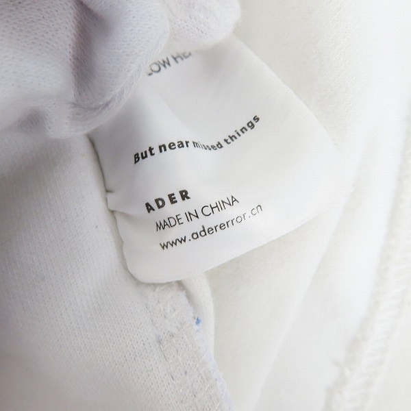実際に弊社で買取させて頂いたMAISON KITSUNE × ADER ERROR/メゾンキツネ アーダーエラー ワッペン/タグ カットソー/シャツ BTKSSHT04OW1/A1の画像 3枚目