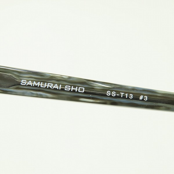 実際に弊社で買取させて頂いたSAMURAI SHO/サムライ翔 眼鏡/メガネフレーム SS-T13 #3の画像 5枚目