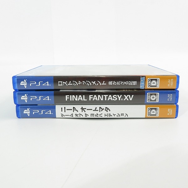実際に弊社で買取させて頂いたPlayStation4/PS4 ソフト ニーアオートマタ/FF15/ロストジャッジメント 3点セットの画像 5枚目
