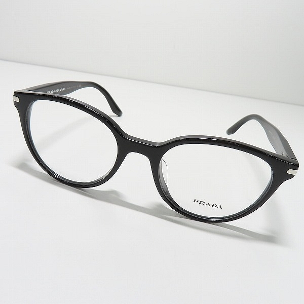 実際に弊社で買取させて頂いた(1)PRADA JOURNAL/プラダ ジャーナル メガネフレーム アイウェア VPR07T-F ブラック