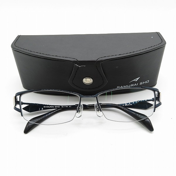 実際に弊社で買取させて頂いたSAMURAI SHO/サムライ翔 2019年モデル ビジネスライン 眼鏡/メガネフレーム SS-T101 #3の画像 9枚目
