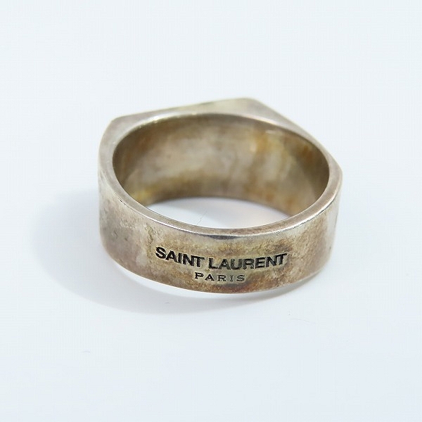実際に弊社で買取させて頂いたSAINT LAURENT/サンローラン 捻りデザイン リング 20号の画像 4枚目
