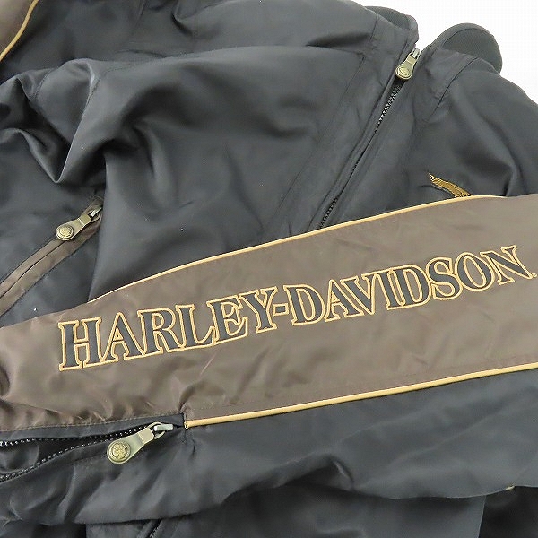 実際に弊社で買取させて頂いたHARLEY DAVIDSON/ハーレーダビッドソン 110周年記念 ジャケット 97548-13VM/Lの画像 9枚目