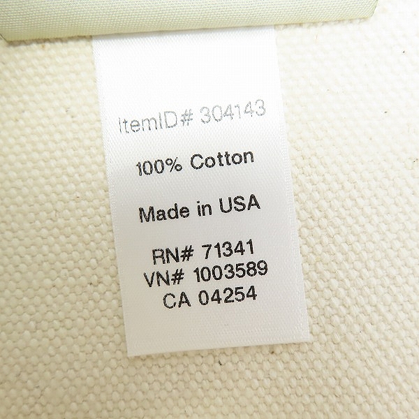 実際に弊社で買取させて頂いたL.L.Bean×BEAMS/エルエルビーン×ビームス キャンバストートバッグの画像 5枚目