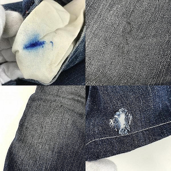 実際に弊社で買取させて頂いたTHE FLAT HEAD/フラットヘッド デニム オーバーオール/30の画像 9枚目