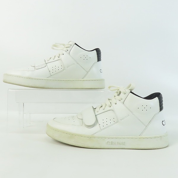 実際に弊社で買取させて頂いた（1）CELINE/セリーヌ ハイカット スニーカー MU1200/39の画像 3枚目