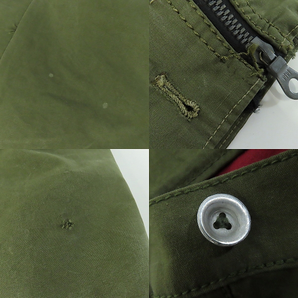 実際に弊社で買取させて頂いたBACKLASH/バックラッシュ ミリタリーテント カーキ カーゴパンツ 1047-01 の画像 7枚目