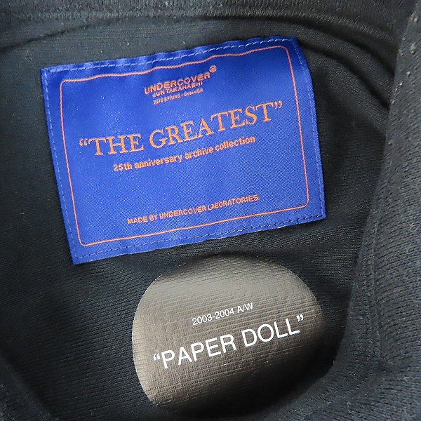 実際に弊社で買取させて頂いたUNDERCOVER/アンダーカバー PAPER DOLL期 復刻  ウラケハギステンカラーショートCT/ UCQ4306/2の画像 2枚目