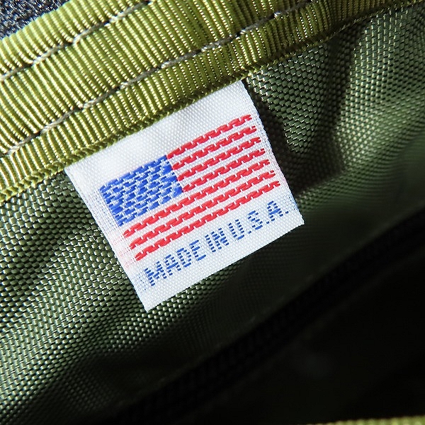 実際に弊社で買取させて頂いたBRIEFING/ブリーフィング ウエストポーチ/ボディバッグ BRF193219-010の画像 4枚目