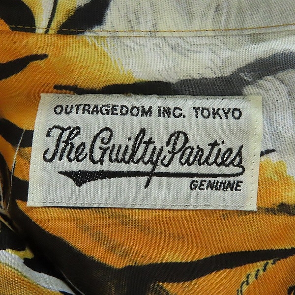 実際に弊社で買取させて頂いたWACKO MARIA/ワコマリア TIM LEHI/ティムリーハイ 21AW HAWAIIAN SHIRT L/S レーヨンシャツ/Mの画像 2枚目
