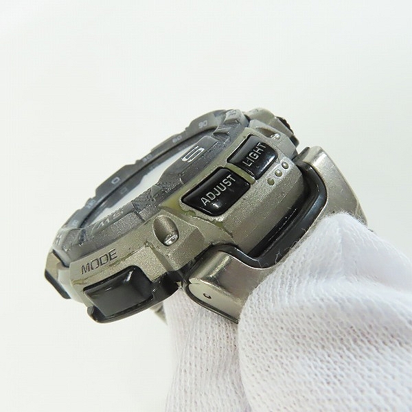 実際に弊社で買取させて頂いたCASIO/カシオ PROTREK/プロトレック トリプルセンサー ソーラー PRG-240T の画像 7枚目