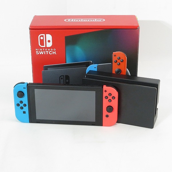 実際に弊社で買取させて頂いた任天堂 Nintendo SWITCH/ニンテンドースイッチ ネオンブルー/レッド HAD-S-KABAH【簡易動作確認済】