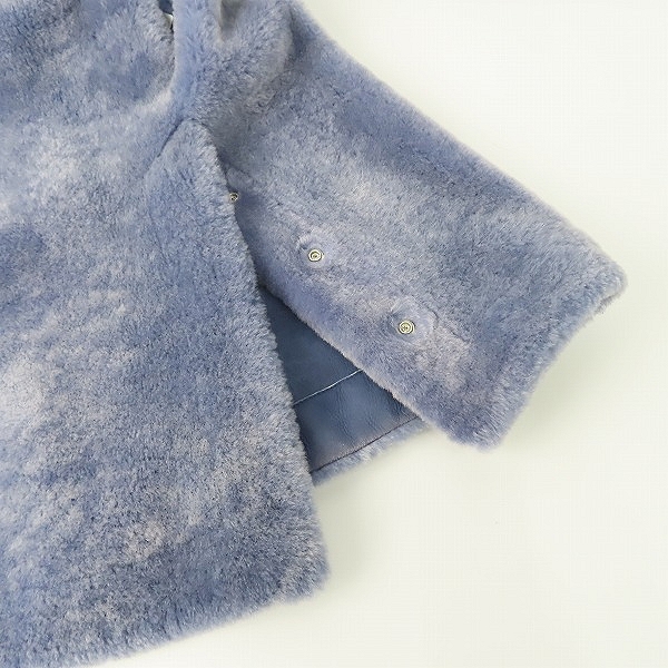 実際に弊社で買取させて頂いた【JPタグ】DIOR×PETER DOIG/ディオール×ピータードイグ 21AW ムートンロングコート 143L324A0557/48の画像 5枚目