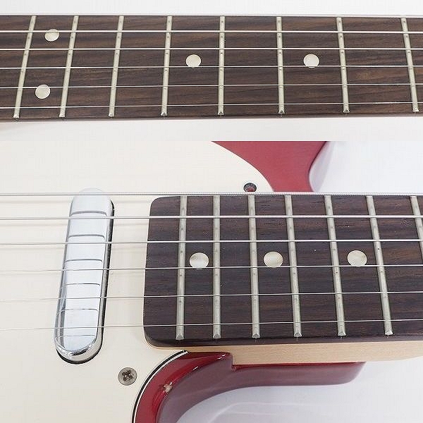 実際に弊社で買取させて頂いた★メーカー不明 テレキャスターType エレキギター ギグケース付の画像 3枚目