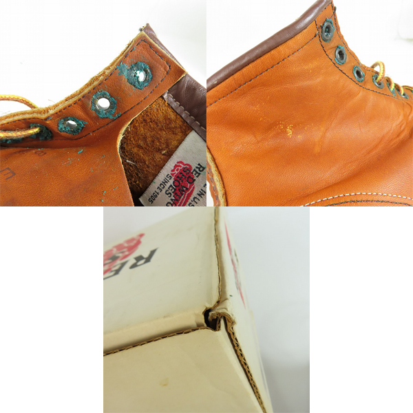 実際に弊社で買取させて頂いたRED WING/レッドウィング アイリッシュセッター ブーツ 875/8の画像 7枚目