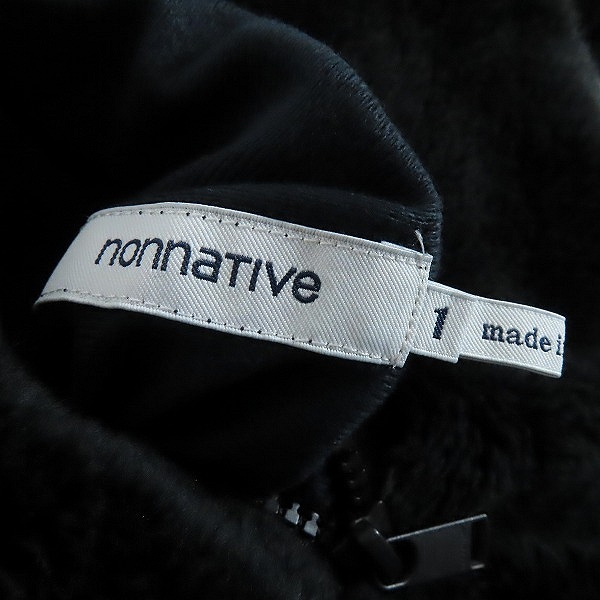実際に弊社で買取させて頂いたnonnative/ノンネイティブ EXPLORER 2WAY JACKET リバーシブル ノーカラー ジャケット NN-JU3802/1の画像 4枚目